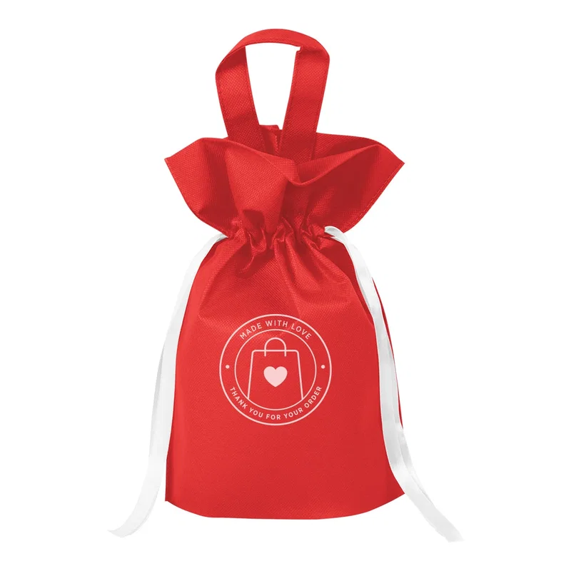Goodie Drop Recycled Non-Woven Gift Sack — view 10