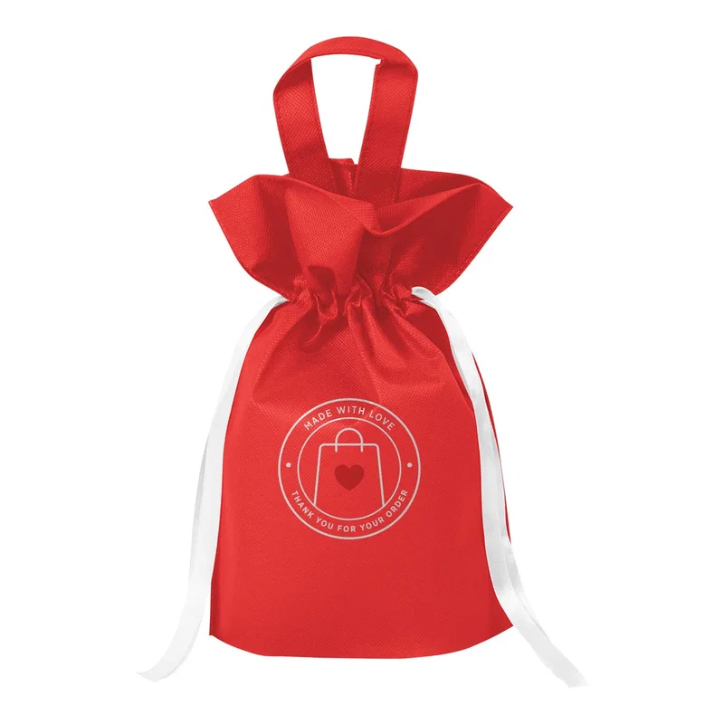 Goodie Drop Recycled Non-Woven Gift Sack — view 9