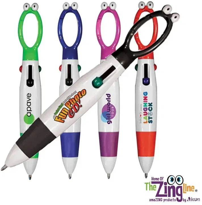 Googly-Eyed 4-Color Pen — view 7