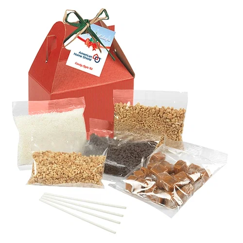 Gourmet Caramel Apple Kit in Chic Gable Box — view 4