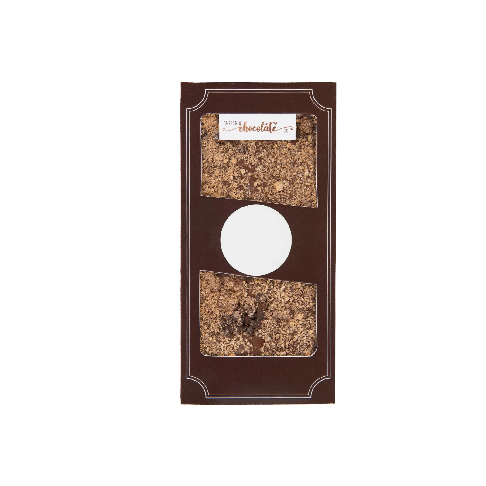 Bar removed from its packaging and ready to share