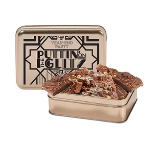 Gourmet Chocolate Bark Rectangle Gift Tins