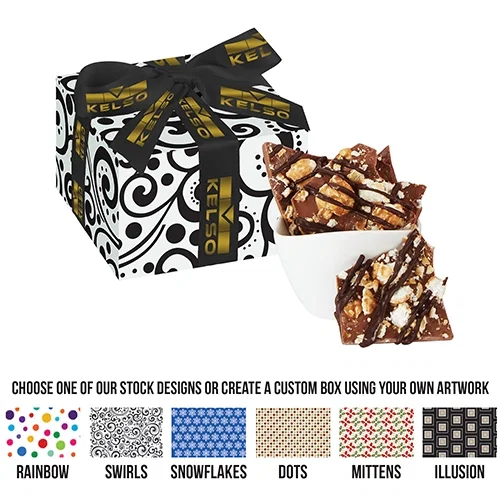 Gourmet Chocolate Bark Selection Gift Box — view 2