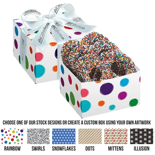 Gourmet Chocolate Covered Pretzel Gift Box — view 2