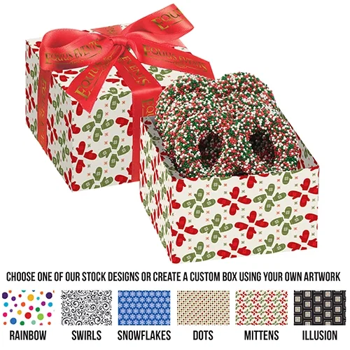 Gourmet Chocolate Covered Pretzel Gift Box — view 4