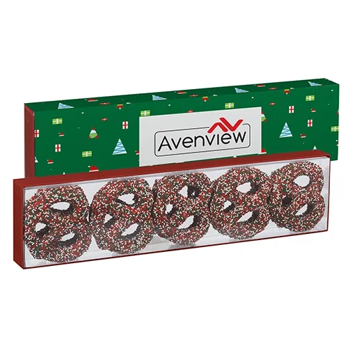 Gourmet Chocolate Pretzel Knot Gift Set — view 7