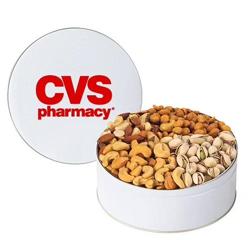 Gourmet Four-Way Assorted Nut Tin — view 12