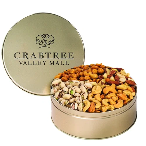 Gourmet Four-Way Assorted Nut Tin — view 3