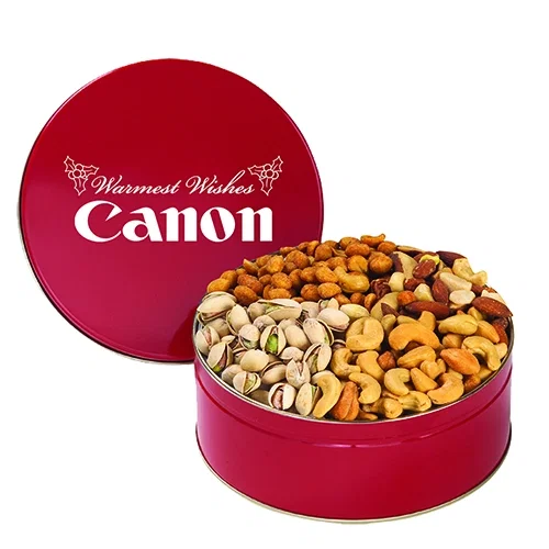 Gourmet Four-Way Assorted Nut Tin — view 4