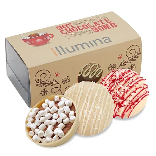 Gourmet Hot Chocolate Bombs Duo with Sleeve — view 3