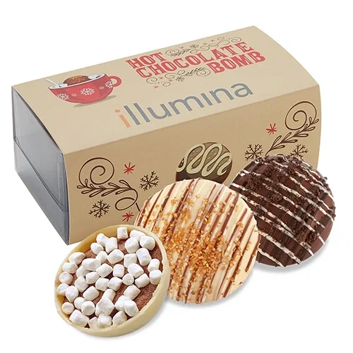 Gourmet Hot Chocolate Bombs Duo with Sleeve — view 4