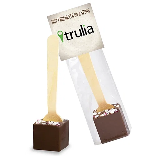 Gourmet Hot Chocolate Spoon in Header Bag — view 4
