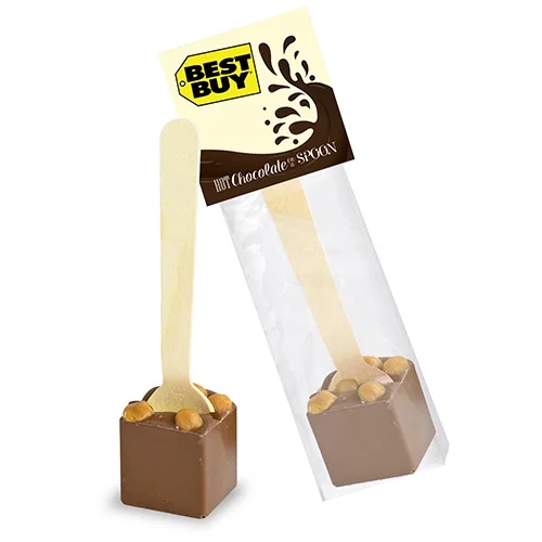Gourmet Hot Chocolate Spoon in Header Bag — view 5