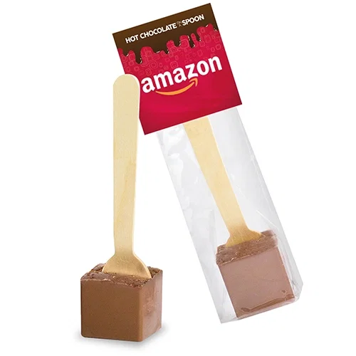 Gourmet Hot Chocolate Spoon in Header Bag — view 7