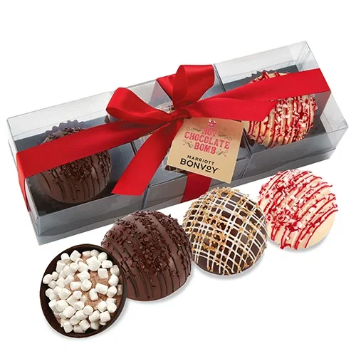 Gourmet Hot Cocoa Bombs Trio with Hang Tag — view 2
