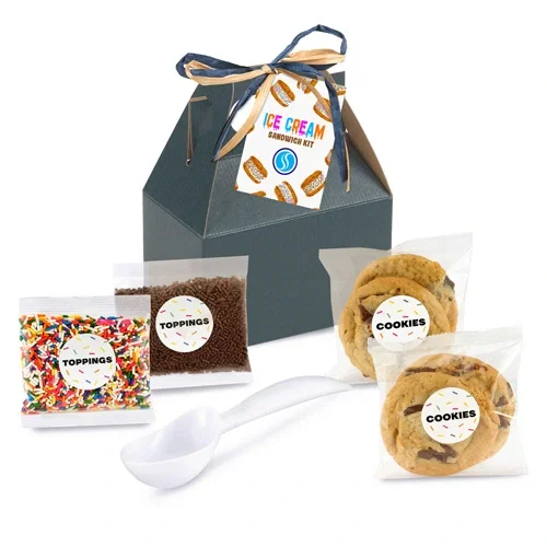 Gourmet Ice Cream Sandwich Kit in Gable Box — view 2