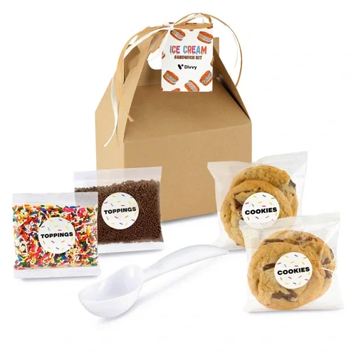 Gourmet Ice Cream Sandwich Kit in Gable Box — view 4