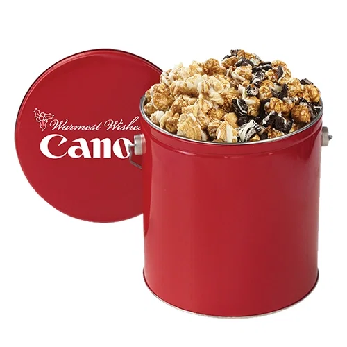 Gourmet Popcorn Assortment Tin - 1 Gallon — view 9