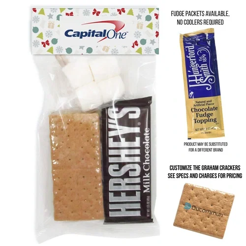 Gourmet S'mores Kit in Header Bags — view 3