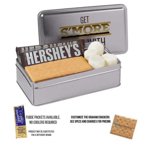 Gourmet S'mores Kit in Tin Container — view 4