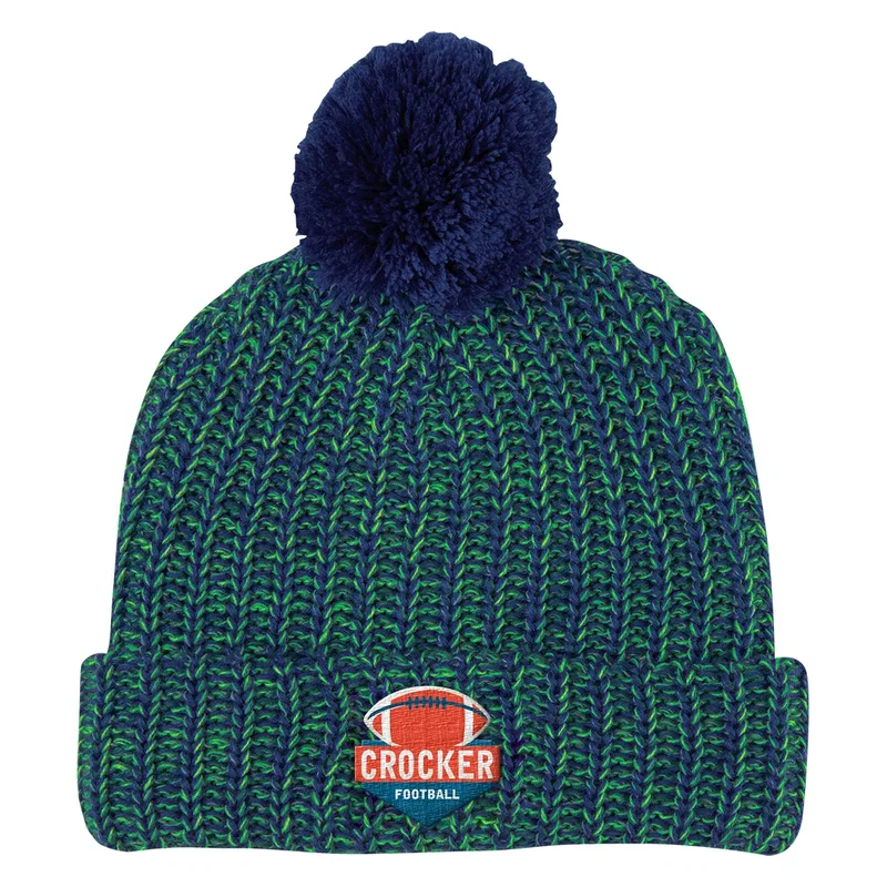 Imprinted Grace Pom Beanie With Cuff — view 5