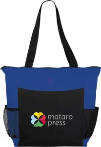 Grandview Zippered Convention Tote with Business Card Slots