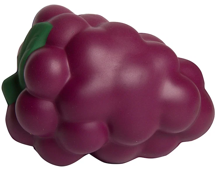 Imprinted Grape Bunch Stress Reliever — view 3