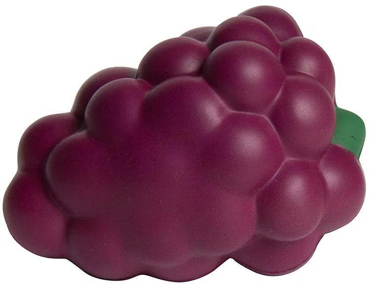 Imprinted Grape Bunch Stress Reliever — view 6