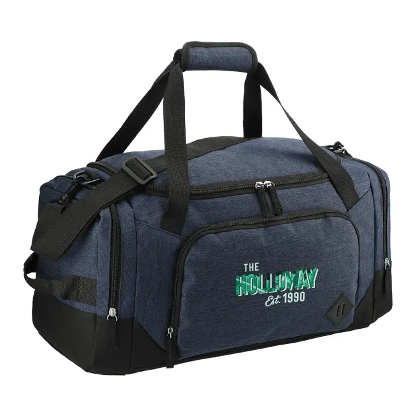 Graphite 21 Inch Weekender Duffle Bag with Side Shoe Pocket
