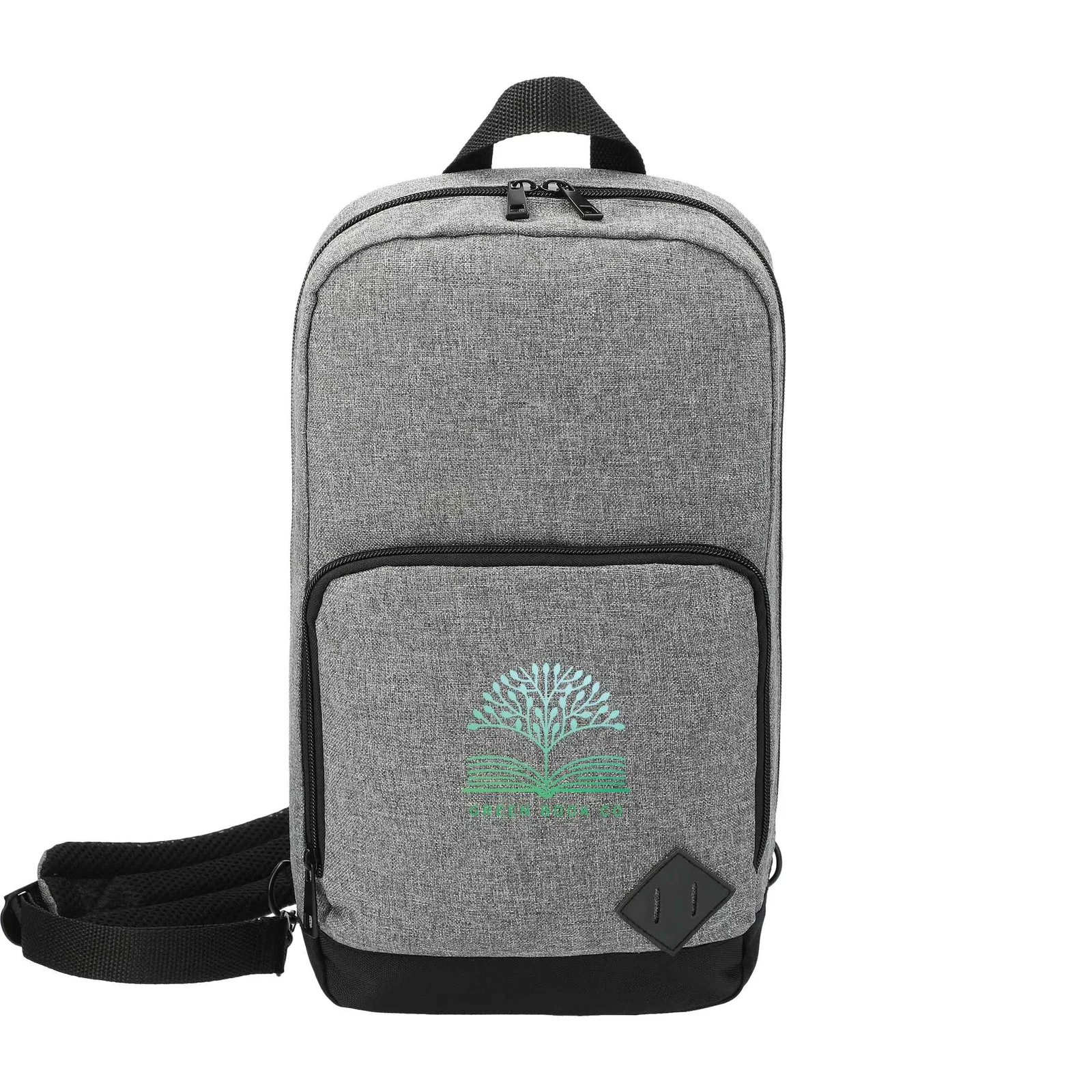 Graphite Deluxe Recycled Sling Backpack — view 10
