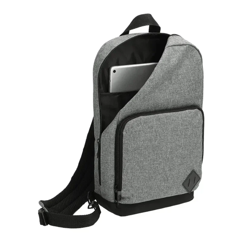 Graphite Deluxe Recycled Sling Backpack — view 7