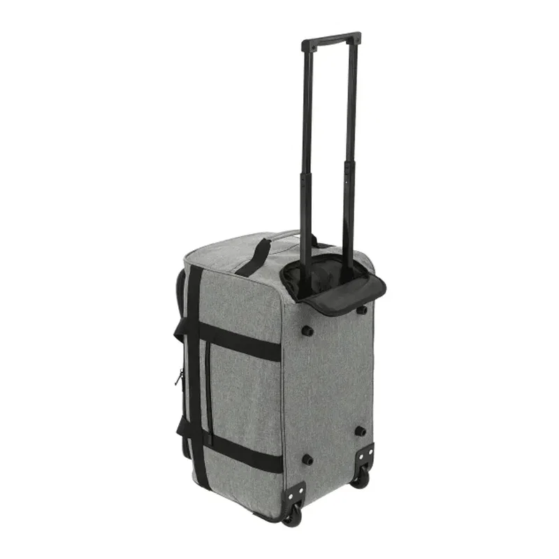 Graphite Recycled Wheeled Duffle Bag — view 4