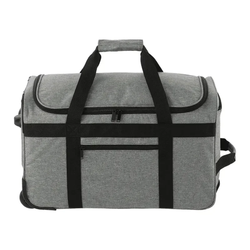Graphite Recycled Wheeled Duffle Bag — view 7