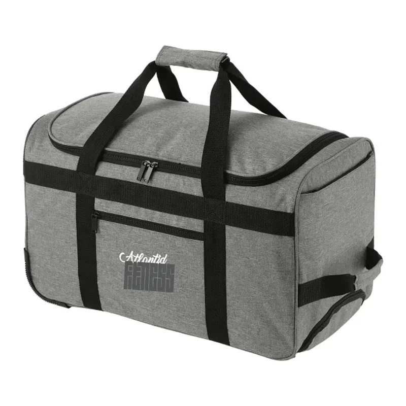 Graphite Recycled Wheeled Duffle Bag — view 8