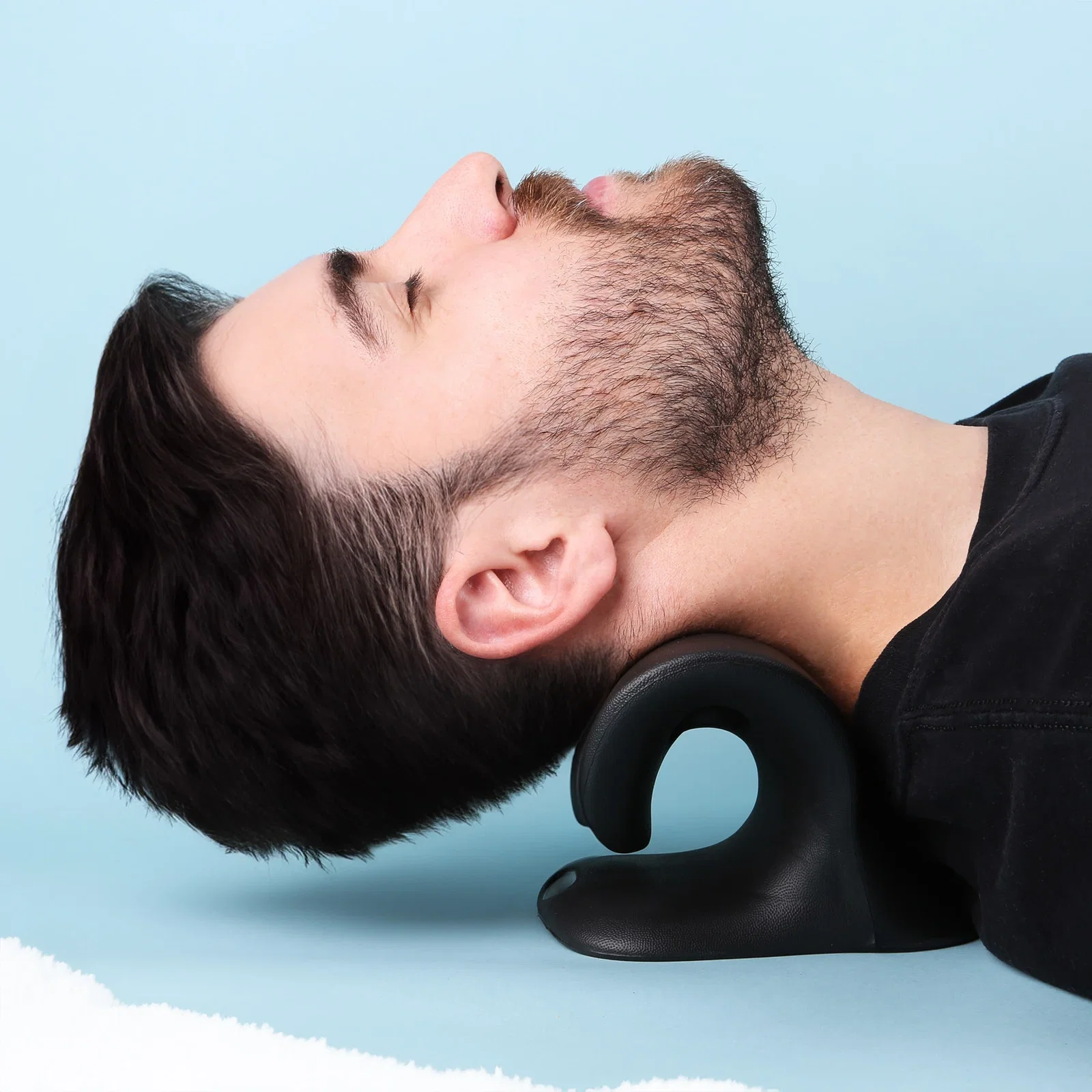 Gravity Neck & Shoulder Relaxer in use