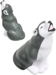Custom Gray Wolf Stress Reliever