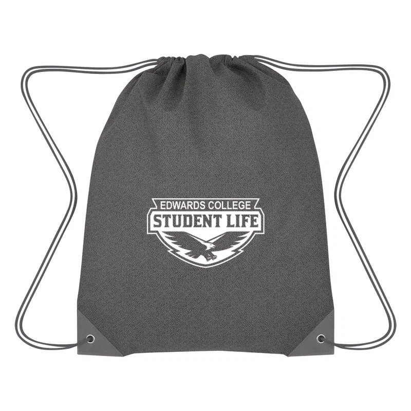 Grayson Non-Woven Drawstring Bag — view 5