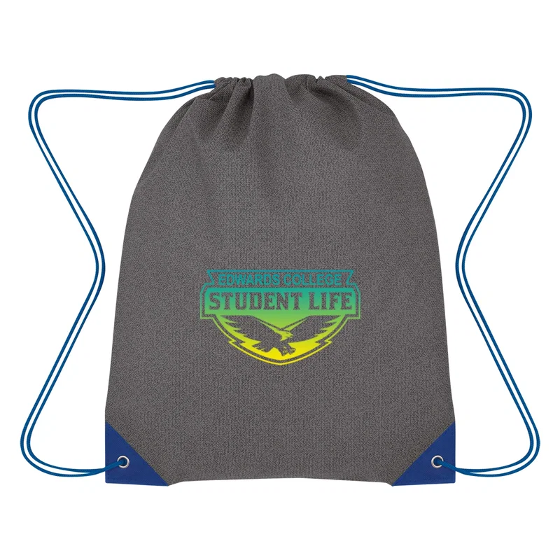 Grayson Non-Woven Drawstring Bag — view 8