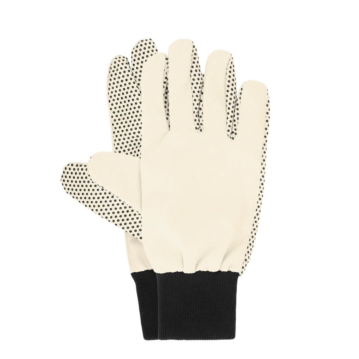 Palm side of the glove shown in detail