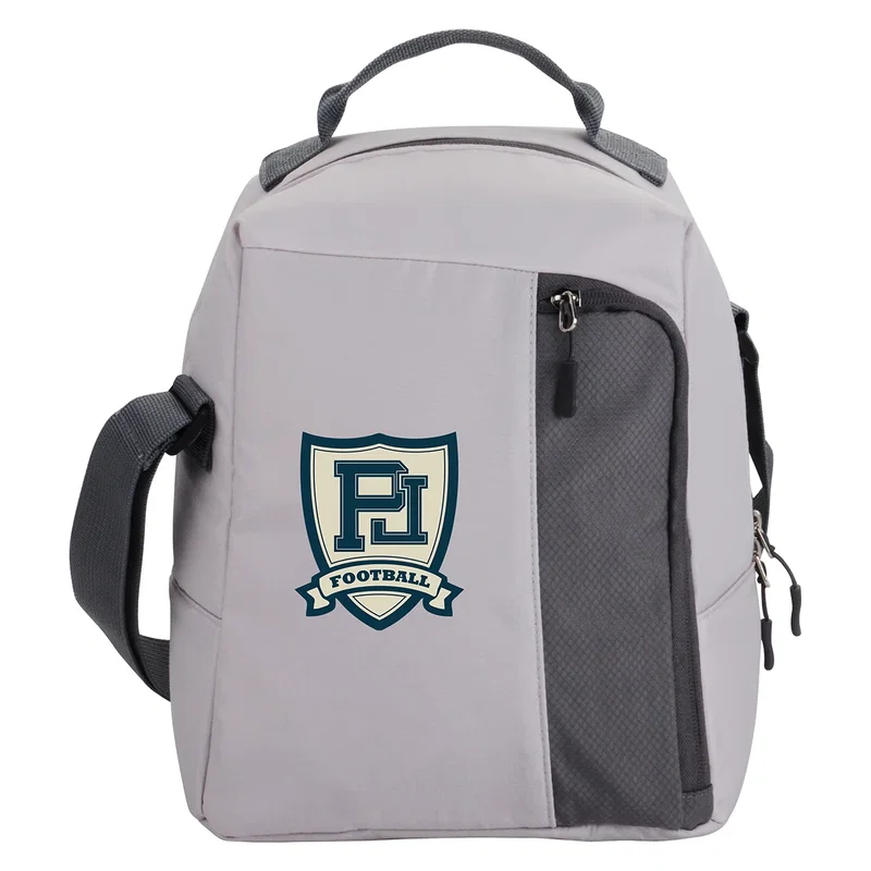 Side profile of the Greyhound Lunch Cooler Bag showing its carry handle