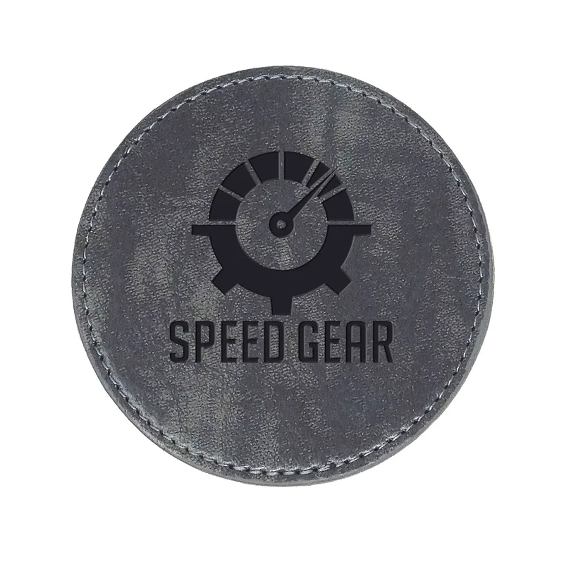 Greyson PU Leather Coasters: Single — view 2