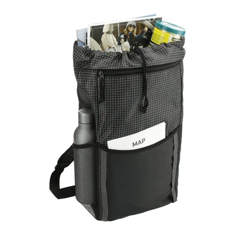 Grid 14L Drawstring Backpack — view 5