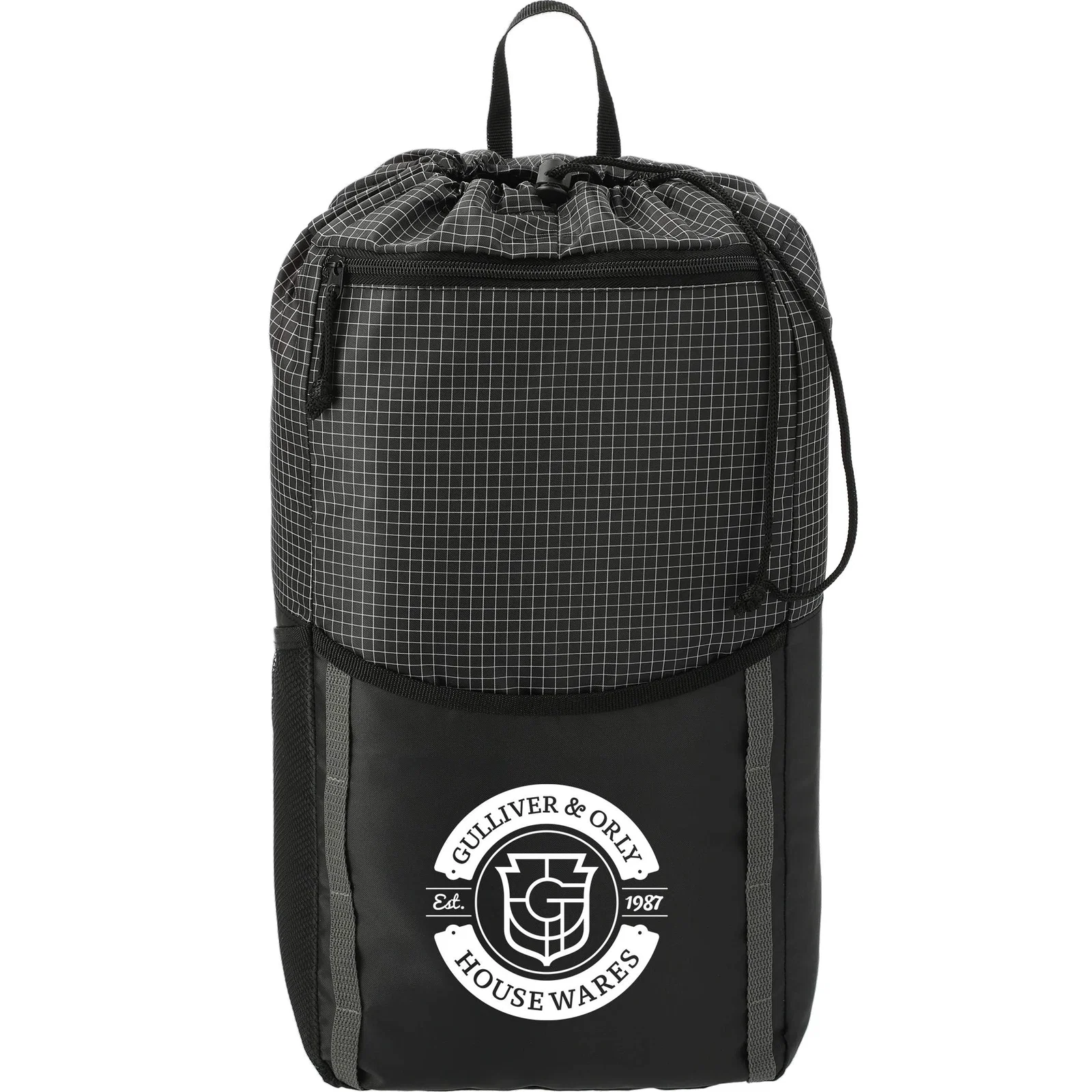 Grid 14L Drawstring Backpack — view 9