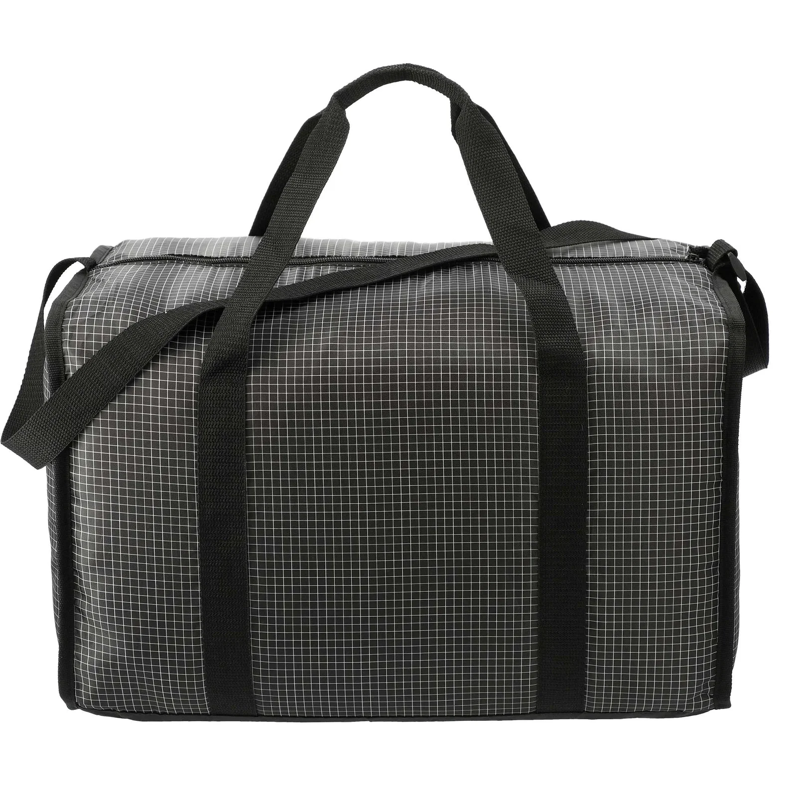 Grid Boxy Duffle Bag — view 10