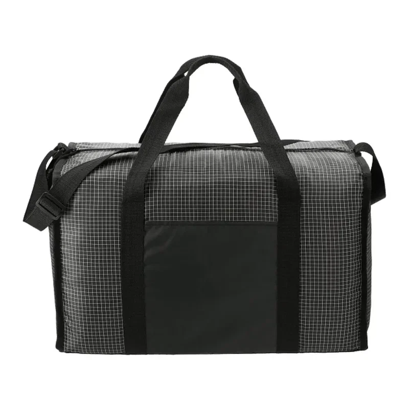Grid Boxy Duffle Bag — view 6
