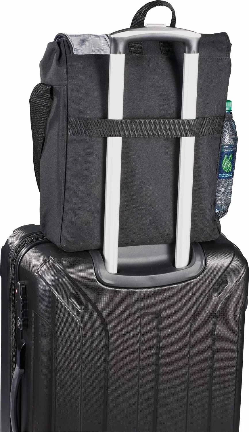 Custom Gridlock Vertical Messenger Bag - Fits 15" Laptop — view 7