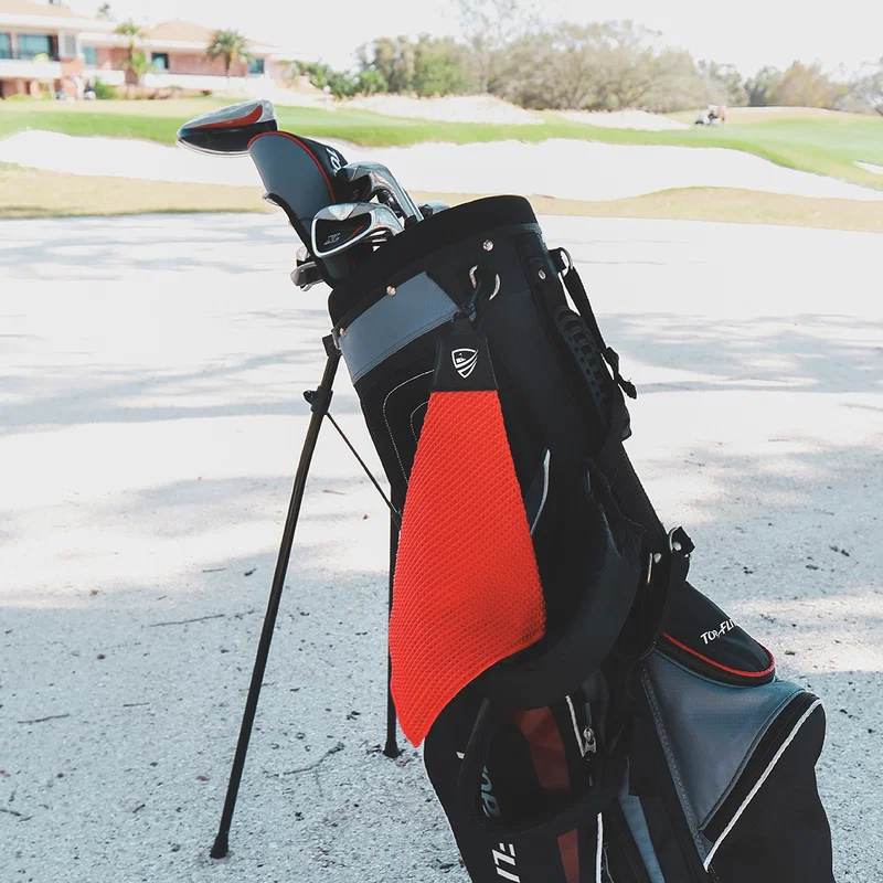 Grip Dry Waffle Golf Towel — view 8