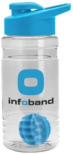 Groove Tritan® Shaker Bottle with Drink-Thru Lid and Mixing Ball (20 oz.) — view 16