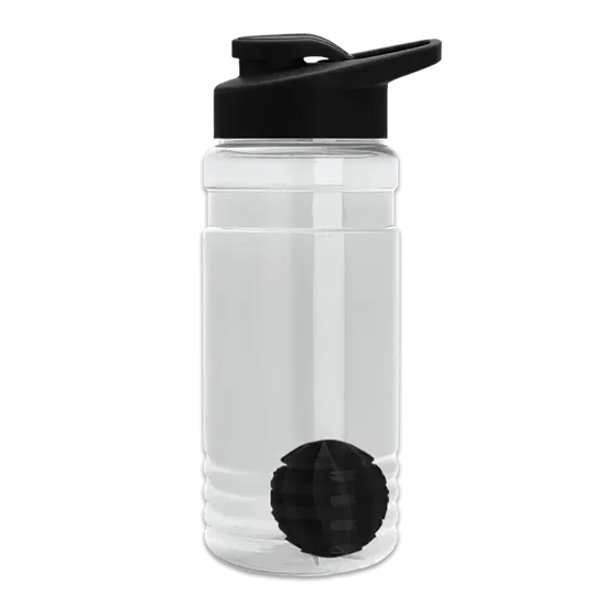 Groove Tritan® Shaker Bottle with Drink-Thru Lid and Mixing Ball (20 oz.) — view 26