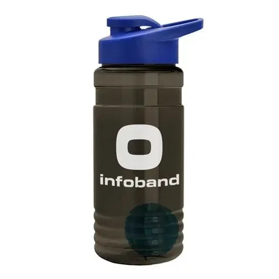 Groove Tritan® Shaker Bottle with Drink-Thru Lid and Mixing Ball (20 oz.) — view 6